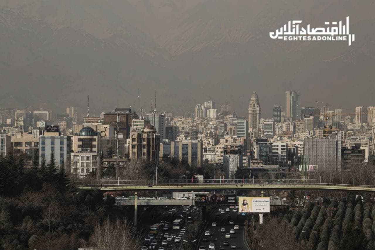 آلودگی هوا در تهران + عکس