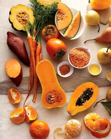 میوه های نارنجی