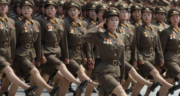 زنان ارتش کره شمالی