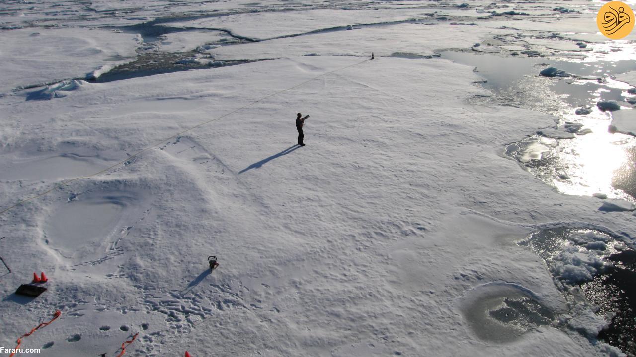 یخ دریا در قطب جنوب به پایین‌ترین سطح رسید