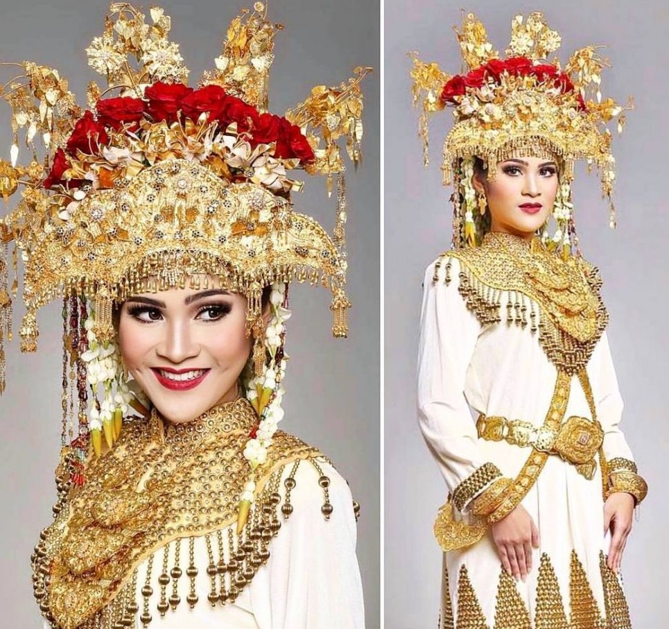لباس عروس طلا