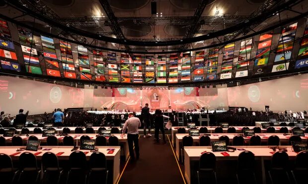 سالن محل برگزاری قرعه کشی جام جهانی ۲۰۲۲