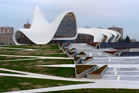 معماری های حیرت انگیز باکو
